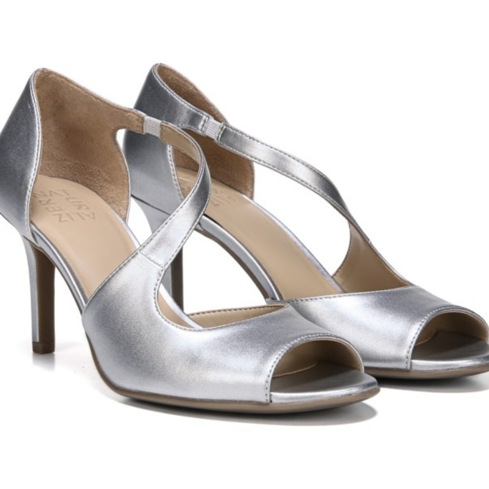 Naturalizer Silver Evening Shoes